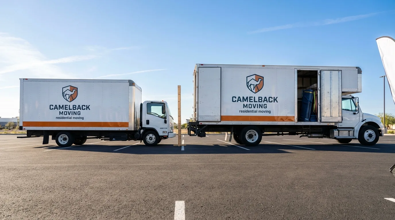 Moving truck size capacity guide in Christiana